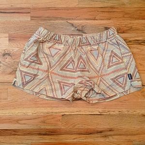 Patagonia patterned baggies - 2.5in